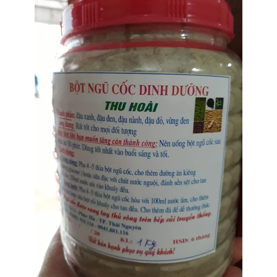 bột ngũ cốc dinh dưỡng cho mọi lứa tuổi và dành cho người gầy tăng cân an toàn ( các hạt rang rửa sạch, bếp củi)