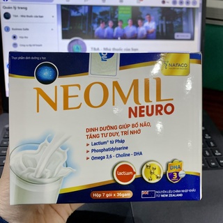 Thực phẩm dinh dưỡng Y học Neomil Neuro Bổ não, tăng tư duy, trí nhớ