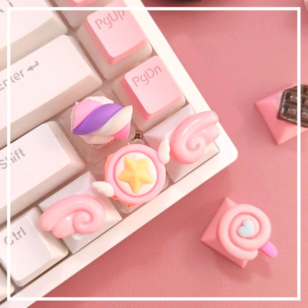 Keycap Ngôi Sao Sakura Đẹp HOT Nhất 2022