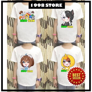 Áo hero team nam nữ cho các bé  món quà ý nghĩa đến các fan