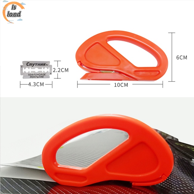 [IS] Bộ Dụng Cụ Bọc Vinyl Với Dao Cắt Dán Decal Dán Tường / Cửa Sổ Xe Hơi