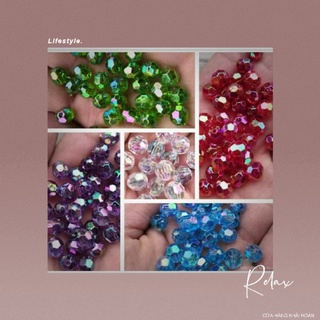 6mm 8mm chuỗi hạt Góc DIY nhiều màu  sử dụng trang trí  xỏ  Chuỗi