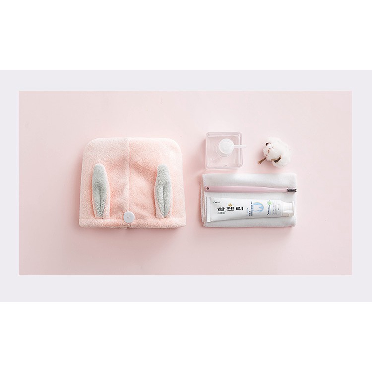 Nón trùm tóc thấm hút nhanh thiết kế xinh xắn chất lượng cao