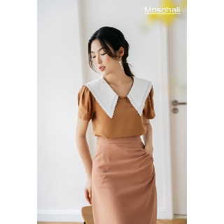 [ HÀNG CÓ SẴN] Áo Sơ mi nữ cổ thủy thủ Lana top