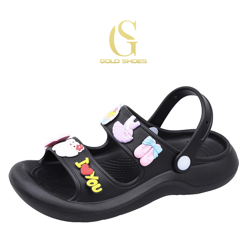 Sandal Nữ, Mẫu Dép Quai Hậu Nữ Cao Cấp  Tặng Kèm  full bộ sticker MSP : SD 2615