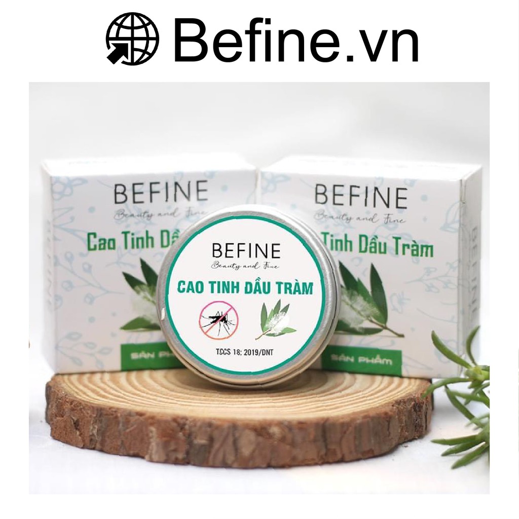 [Mã BMLT35 giảm đến 35K đơn 99K] Cao tinh dầu tràm Befine - cao giữ ấm, giảm mẩn ngứa, tránh muỗi và côn trùng cho bé