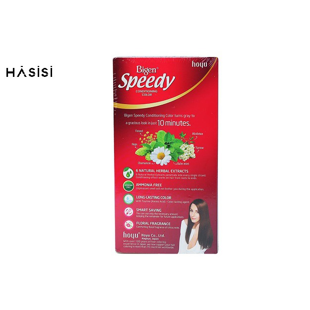 Thuốc Nhuộm Tóc Phủ Bạc BIGEN SPEEDY CONDITIONING COLOR SPEEDY | BigBuy360 - bigbuy360.vn