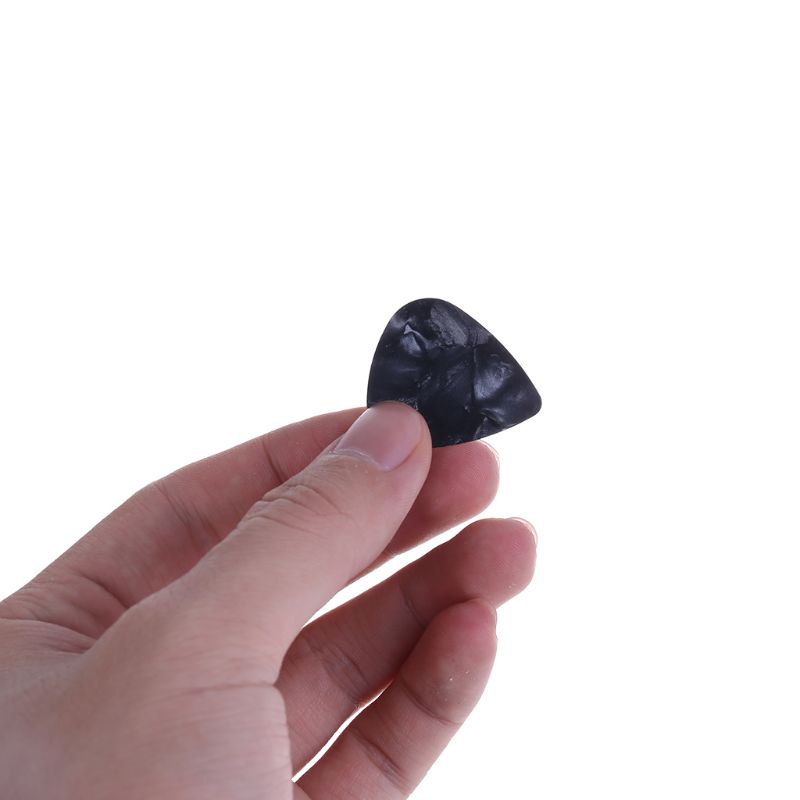 Mary Guitar Pick Plectrum 100pcs for Triangle Celluloid Instruments 0.46mm Random Col