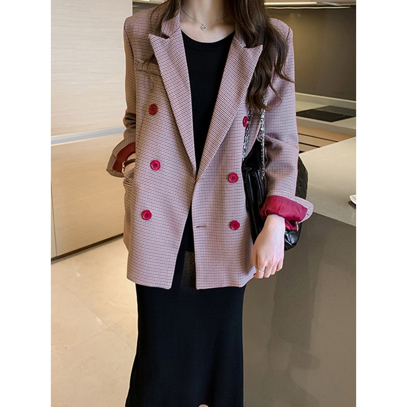 (Hàng Đẹp)Ảnh thật 4 hình cuối-HC026-BLZ.Áo blazer thu đông Hàn Quốc | BigBuy360 - bigbuy360.vn