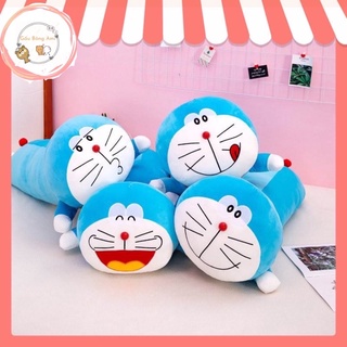 Gấu bông GỐI ÔM Mèo Doraemon dáng nằm size từ 60cm-1m2 - Đồ chơi quà tặng Hot Trend - Gấu Bông AMI