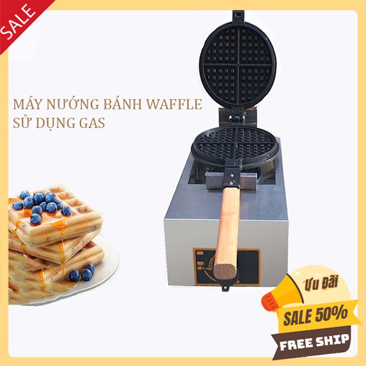 [Mã ELHADEV giảm 4% đơn 300K] Máy làm kẹp waffle sử dụng gas