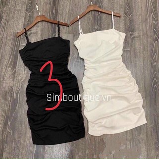 Đầm body hai dây STV8
