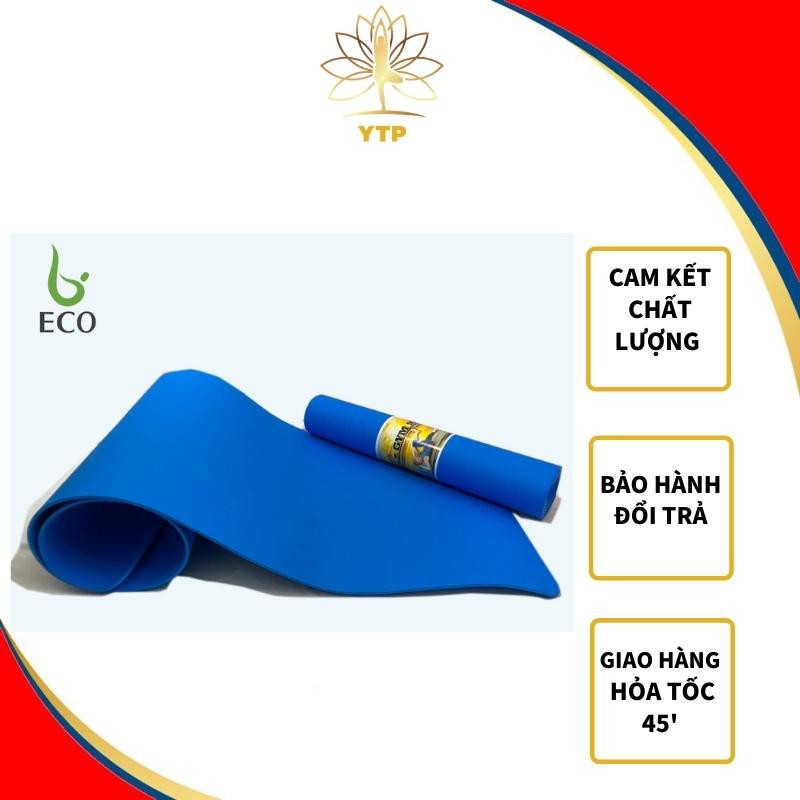 Thảm Tập Yoga LYPROEVA Thảm Yoga chống trượt dày 6mm Mặt Thảm 2 Màu Hàng VNXK Siêu Dày Siêu Êm EVA