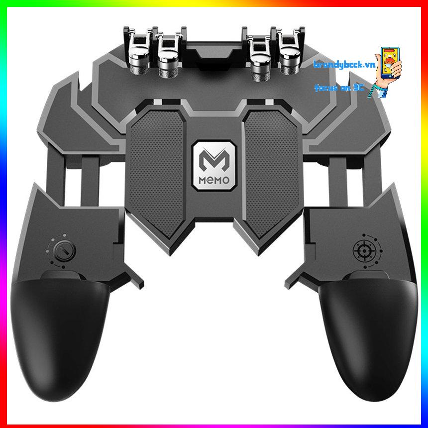[BK]AK66 Six Finger All-in-One Mobile Game Controller Fire Key Button for Game
