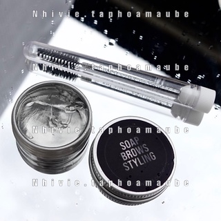 Sáp tạo kiểu và định hình chân mày hoàn hảo chống nước tặng kèm cọ 10g