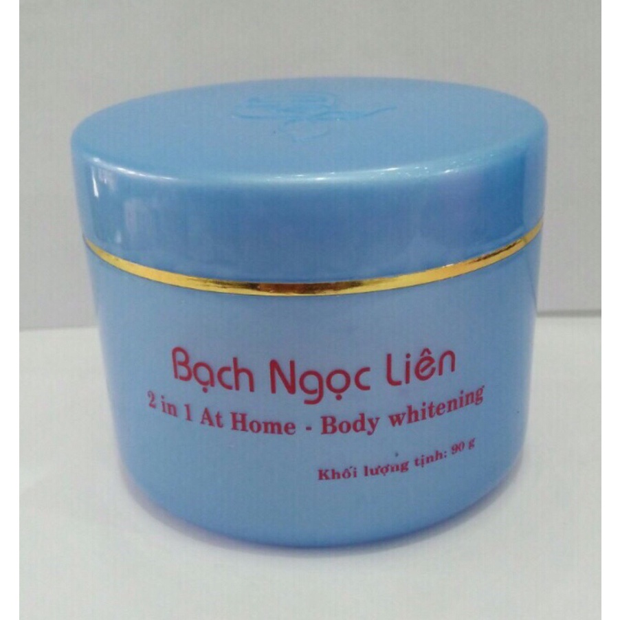 Kem dưỡng trắng da bạch ngọc liên Whitening 2 in 1 At Home (90g)