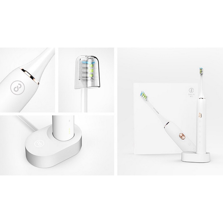 Bàn chải điện Bluetooth Xiaomi mijia X3 chống nước kèm phụ kiện