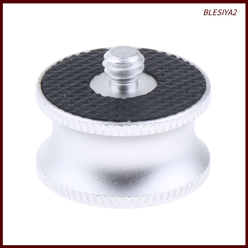 Stainless Steel 1/4 Male to 3/8 Female Bushing Adapter 25mm Diameter for Tripod