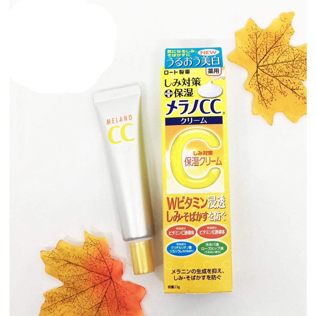 Serum Melano CC Vitamin C, E ngừa mụn và dưỡng trắng 20ml