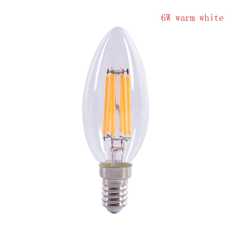 Bóng Đèn Led 2w / 4w / 6w E14 Cob