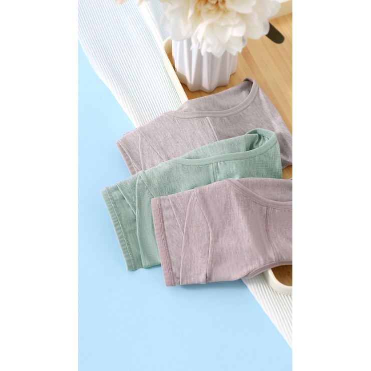 HONEY - Quần lót bầu cạp chéo chất cotton lạnh mềm co giãn tốt mỗi quần kèm 1 túi zip