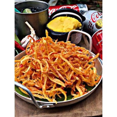 Mực hấp sốt bơ tỏi - ngon tuyệt 100g / 250g / 500g