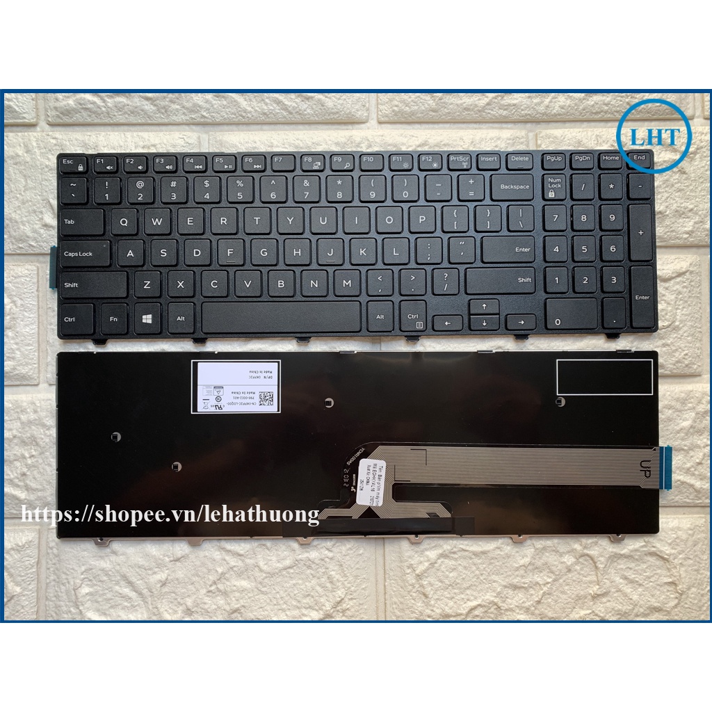 Bàn phím Laptop Dell 5547 5548 5543 5545 5559 3541 Dell Inspiron 15-5000 tích hợp ĐÈN LED / KHÔNG LED