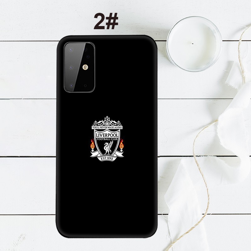 Ốp lưng silicone hình logo đội bóng Liverpool cho Samsung Galaxy A60 A70 A70s M10 M20 M30 M40 M11 M30s M21 M31 M31s