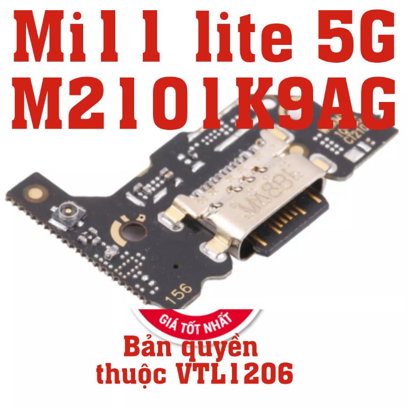 Cụm chân sạc Xiaomi Mi 11 Lite 4G 5G NE hàng xịn