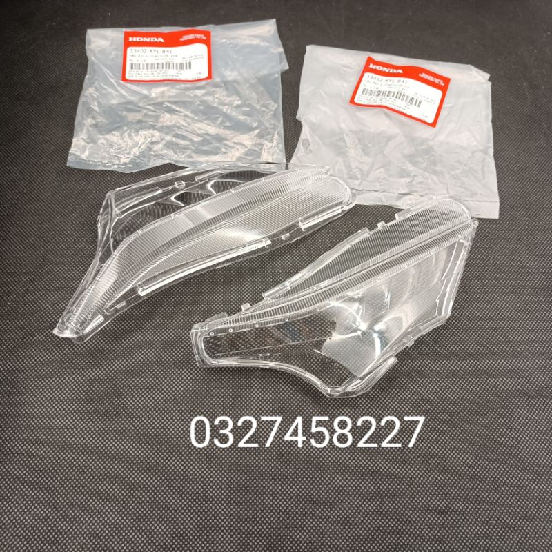 Cặp nắp võ đèn xi nhan trước xe FUTURE X 125 zin honda