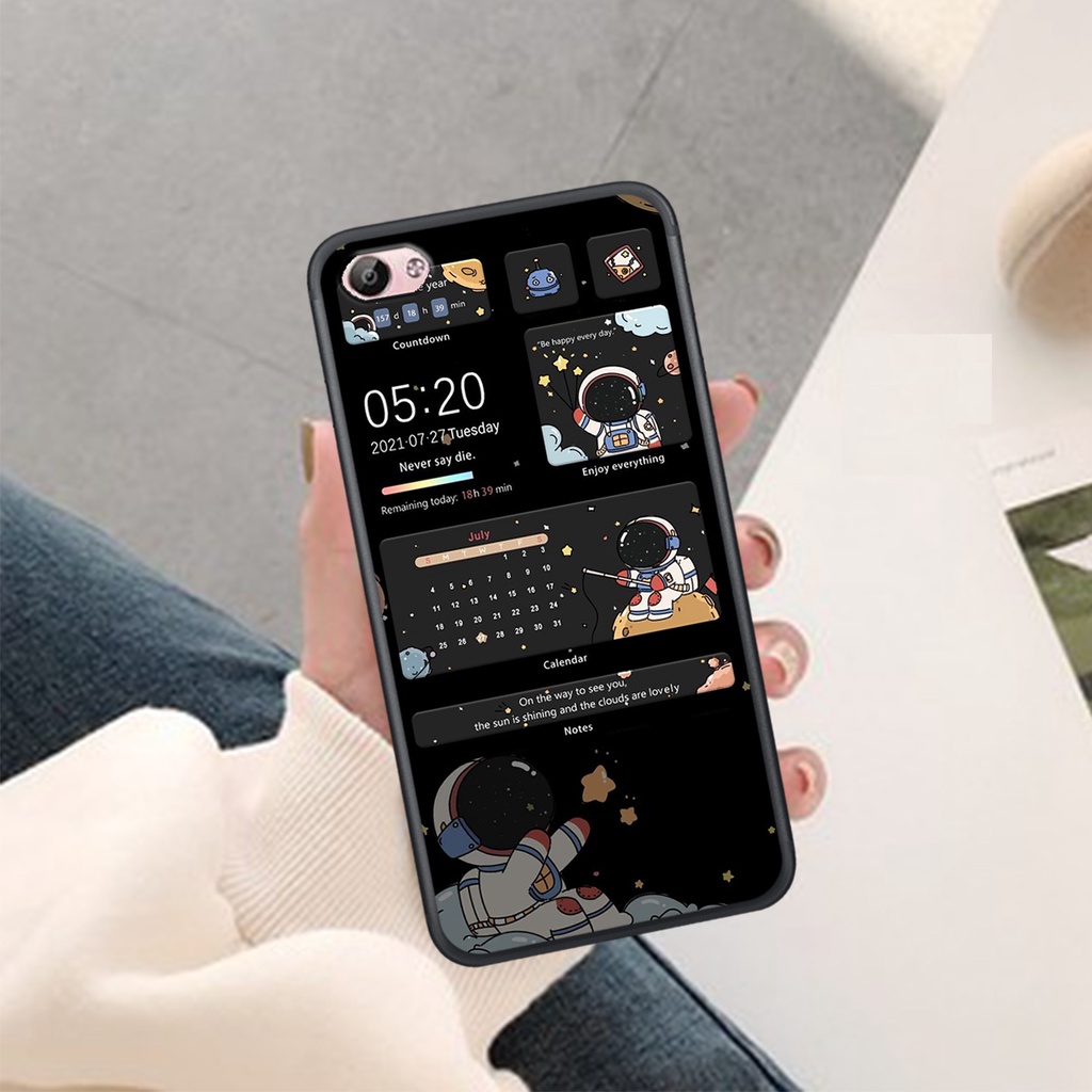 Ốp Lưng VIVO Y53 - Y55 - Y66/Y67/Y69 - Y71 - Y81/Y81S/Y83  , In Hình Phi Hành Astronauts  Phong Cách, Đẹp.