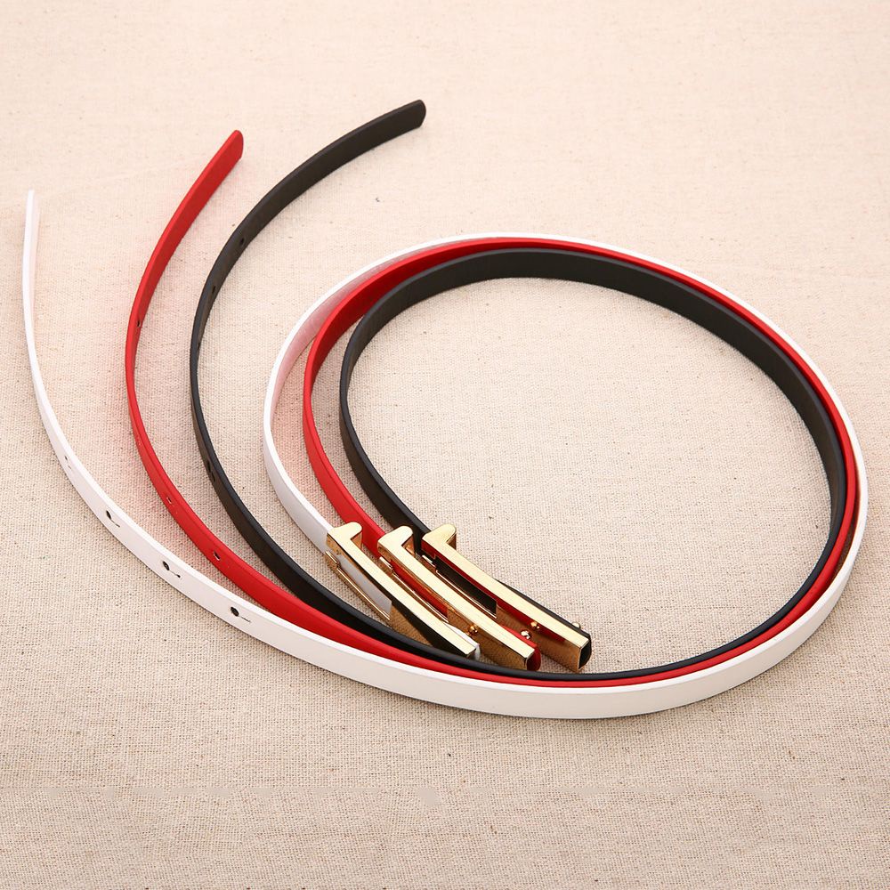 Thắt Lưng Da Bản Nhỏ Thời Trang Cá Tính Cho Nữ