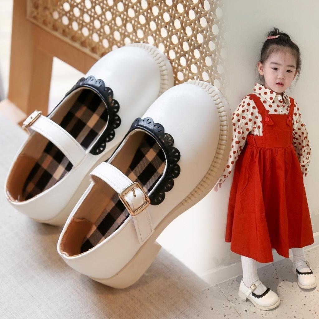 Giày búp bê bé gái đế mềm chống trượt vintage siêu yêu(kèm ảnh thật )