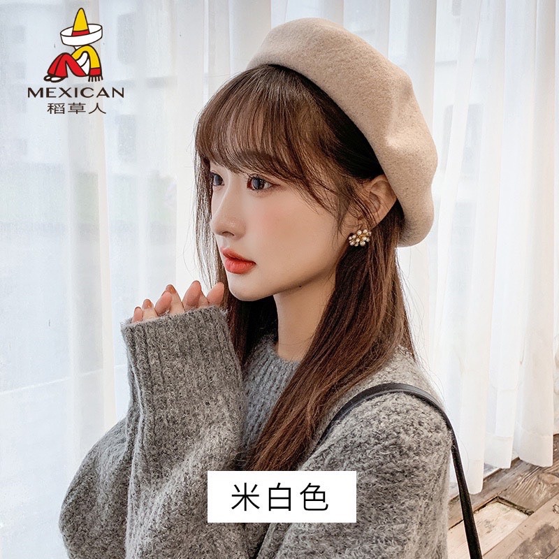 Nón Nồi bEret Thời Trang Hàn Quốc