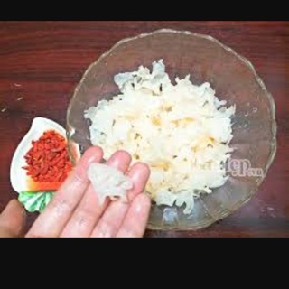 500gr Nấm tuyết vụn giá rẻ