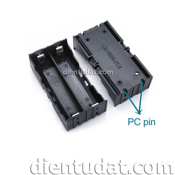 Đế 2 Cell Pin 18650