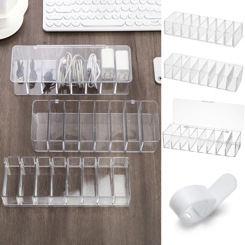 BORAG Hộp Đựng Đồ Để Bàn Chống Bụi Có Khóa Tiện Dụng