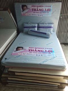 Nệm cao su Memory Foam Thắng Lợi dày 10 Cm