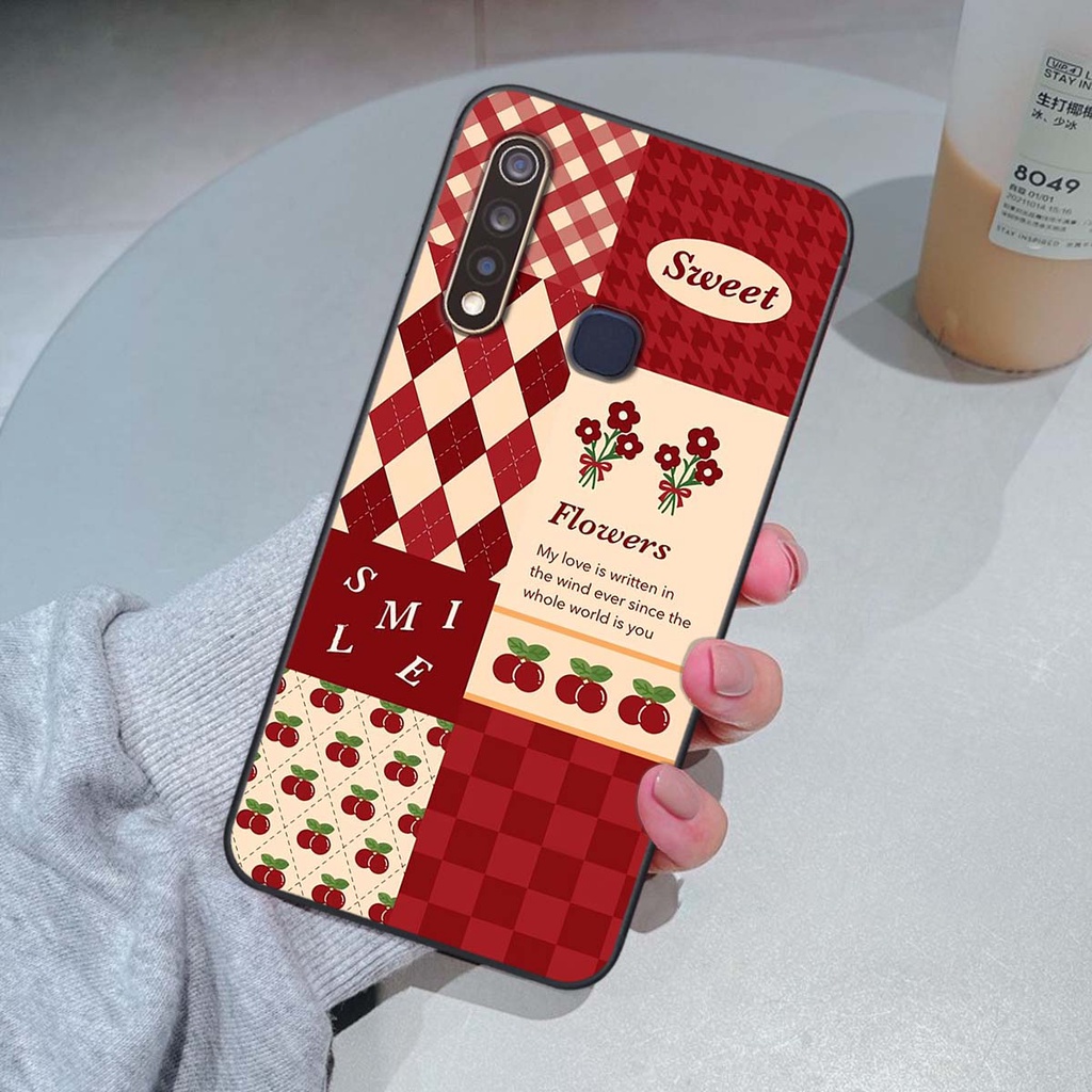 Ốp Vivo Y19 / U3 họa tiết hoa, gấu thời trang, ốp dẻo bền đẹp