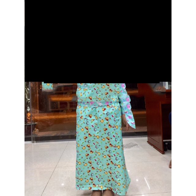 Váy Chống Nắng Cho Trẻ Em 2 Lớp Có Nơ và Túi Tiện Lợi