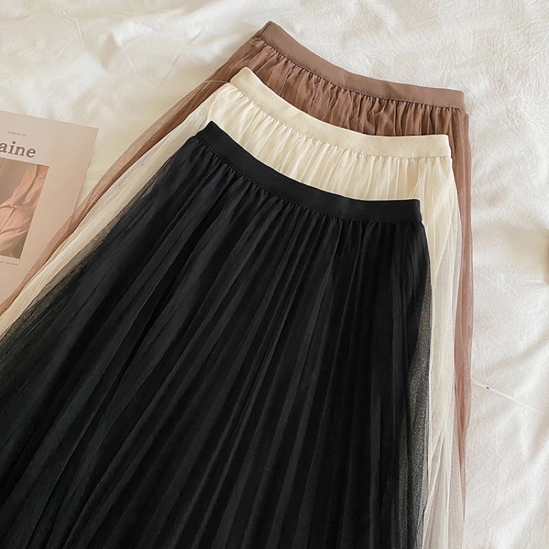 #5866 Chân váy xoè đính hạt lót bóng cực xinh