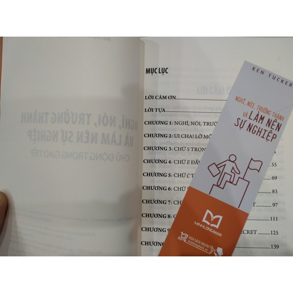 Sách - Nghĩ nói trưởng thành và làm nên sự nghiệp