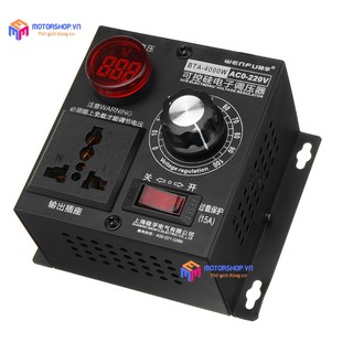 MTS Module Mạch Dimmer Bộ Điều Tốc Động Cơ AC 220V 4000W