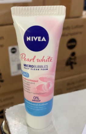 [HB GIFT] Sữa rửa mặt NIVEA Pearl White giúp trắng da ngọc trai (20g) | BigBuy360 - bigbuy360.vn