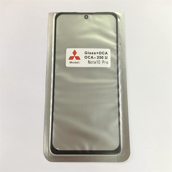Kính liền keo Xiaomi Redmi Note 10 pro ĐEN