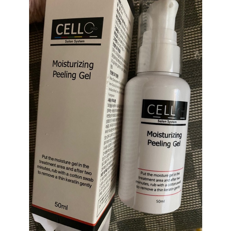 Tẩy tế bào chết môi Cello 50ml chính hãng Hàn Quốc dành cho phun xăm Môi thẩm mỹ
