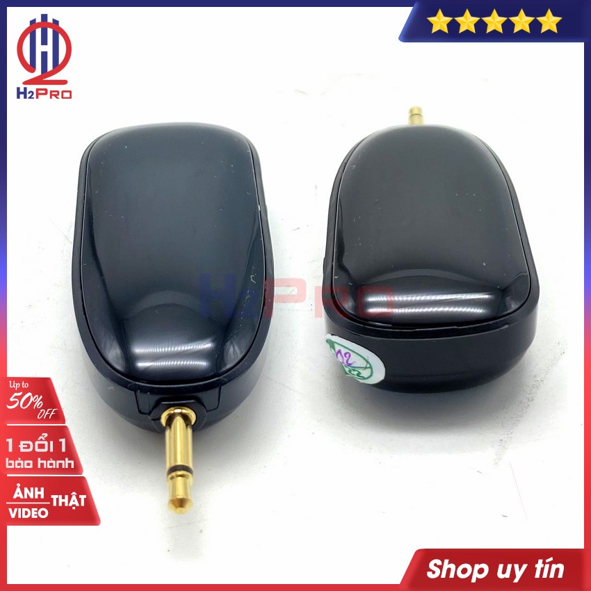 Micro trợ giảng không dây cao cấp Zansong V16 H2pro thu phát 50m-sóng khoẻ-mic rõ (1 chiếc)(Quà:đầu chuyển 3.5mm ra 6ly)