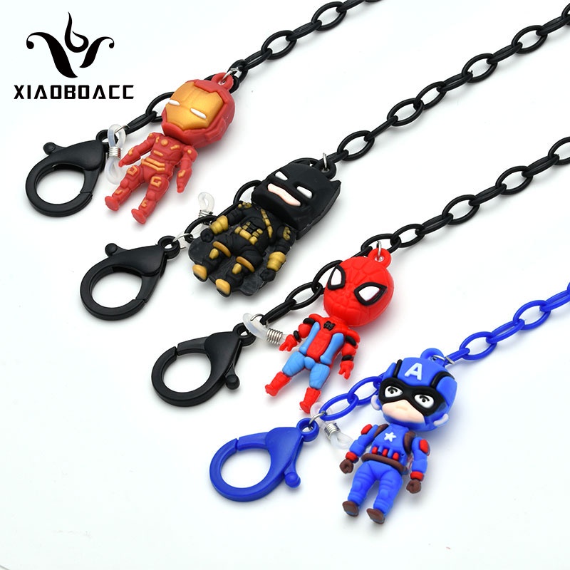 XiaoboACC Dây Đeo Khẩu Trang Hình Nhân Vật Hoạt Hình Mỹ Cho Trẻ Em - 50cm