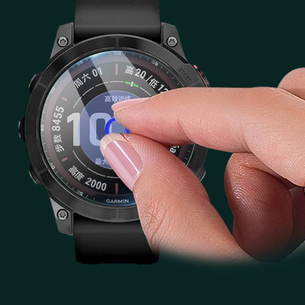 Set 2 Miếng Dán Cường Lực Cho Đồng Hồ Garmin Fenix 7X 7 7S elite