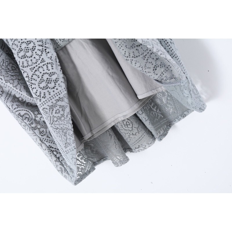 Đầm ren ghi Zara